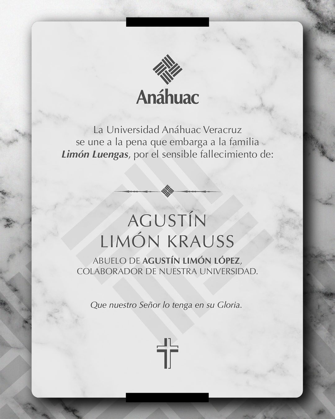 2 / 17 - Sr. Agustín Limón Krauss 2 / 17 - Sr. Agustín Limón Krauss