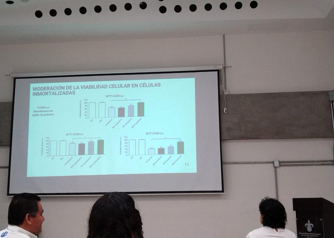 4 / 10 - Alumnos de Biomédica Asisten al Simposio Internacional: Nanotecnología en Medicina, 4 / 10 - Alumnos de Biomédica Asisten al Simposio Internacional: Nanotecnología en Medicina,