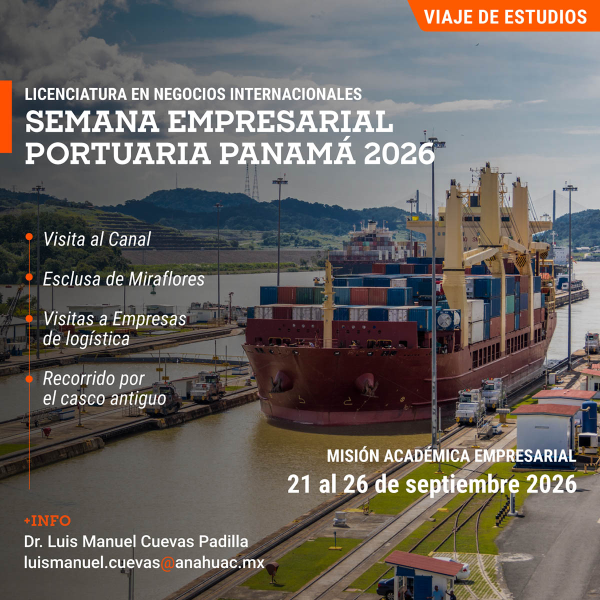 Cerrar vista en pantalla completa Semana Empresarial Portuaria Panamá 2026