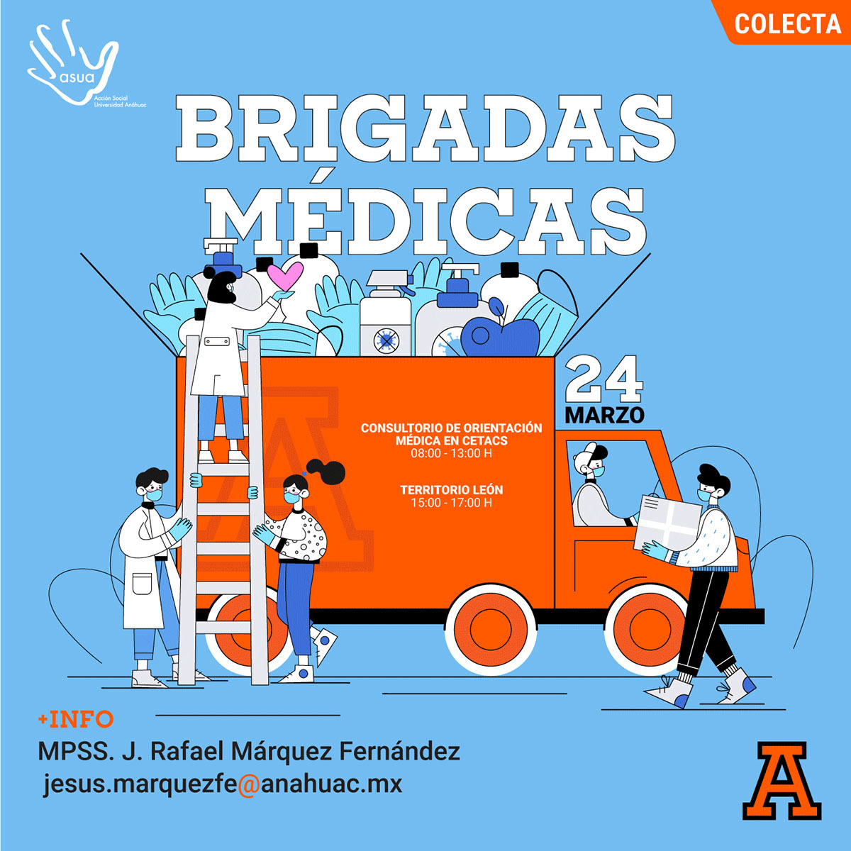 Cerrar vista en pantalla completa Colecta Brigadas Médicas
