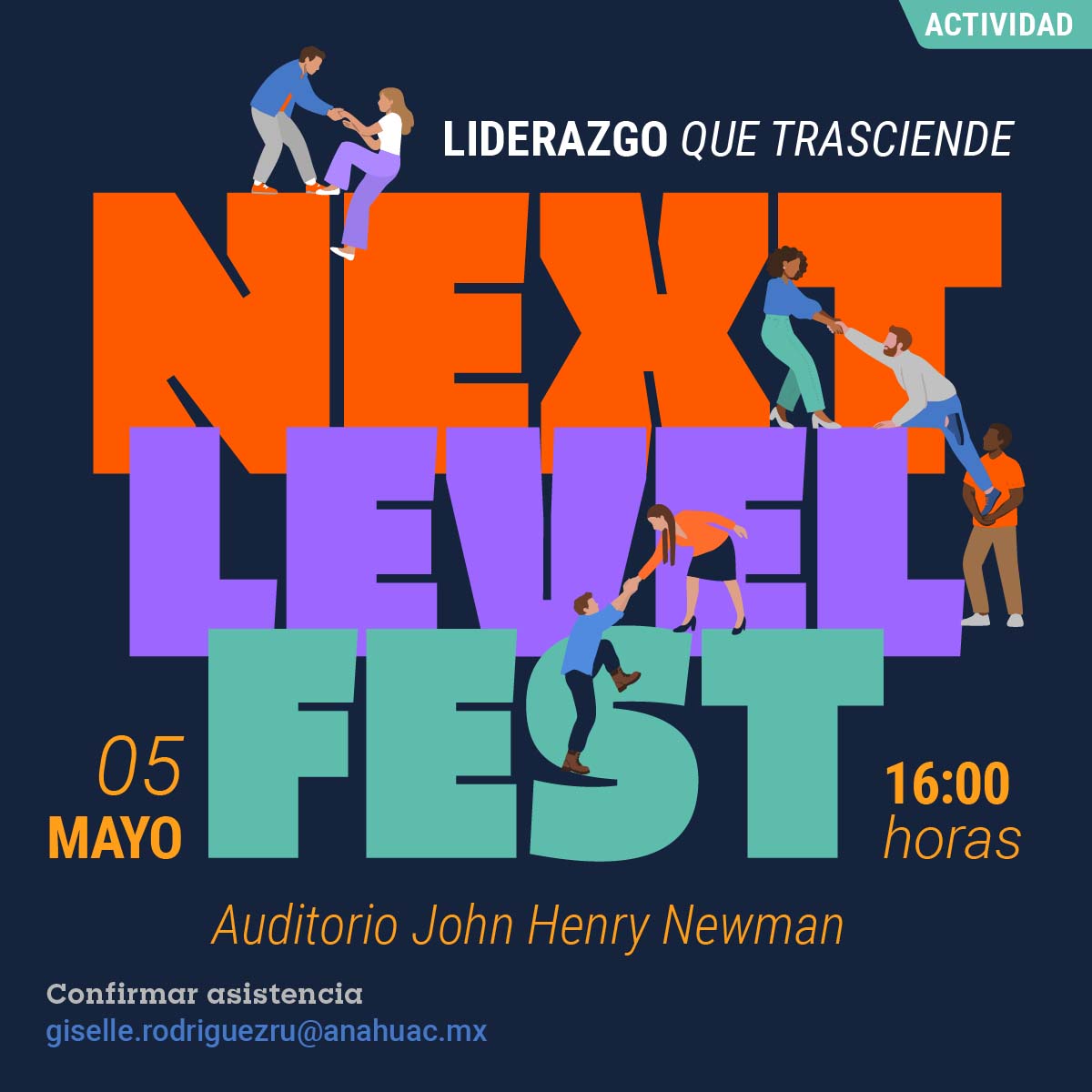 Cerrar vista en pantalla completa Next Level Fest: Liderazgo que Trasciende