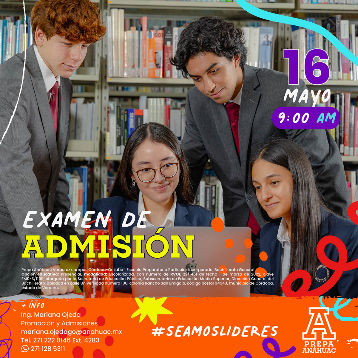 Cerrar vista en pantalla completa Examen de Admisión