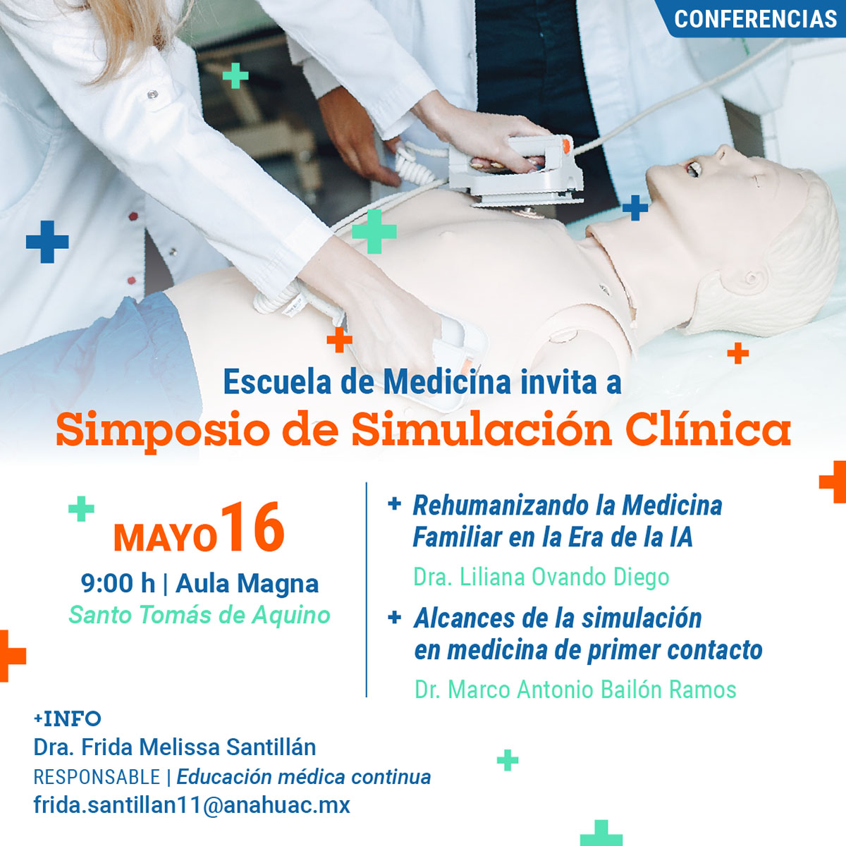 Cerrar vista en pantalla completa Simposio de Simulación Clínica: Conferencias