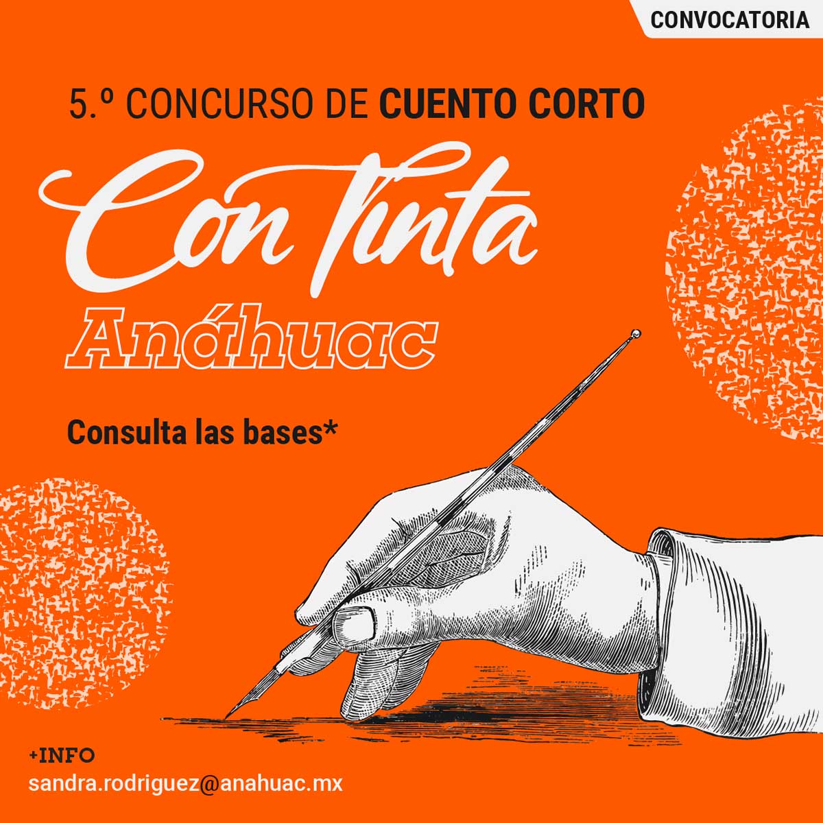 Cerrar vista en pantalla completa Quinto Concurso de Cuento Corto: Con Tinta Anáhuac