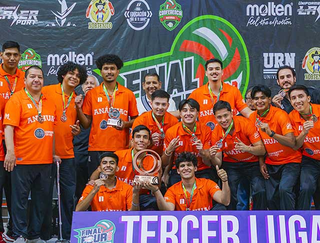 Leones Conquistan el Tercer Lugar Nacional en Voleibol