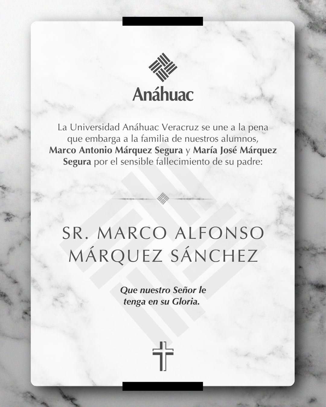 2 / 13 - Sr. Marco Alfonso Márquez Sánchez 2 / 13 - Sr. Marco Alfonso Márquez Sánchez