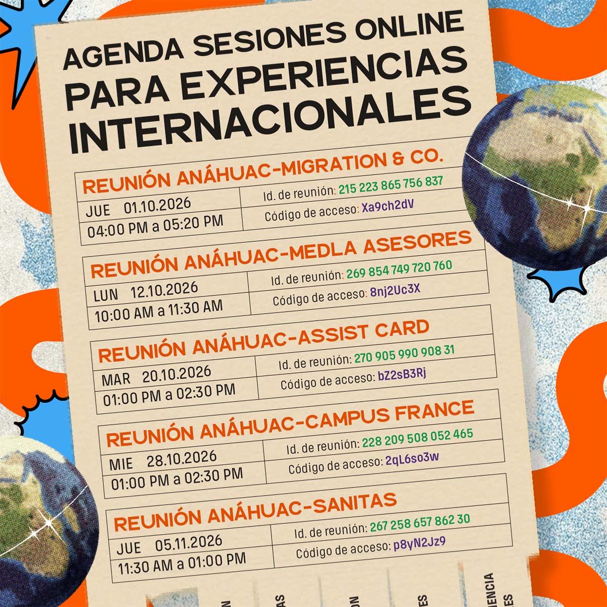 Cerrar vista en pantalla completa Agenda de Sesiones: Oficina Internacional
