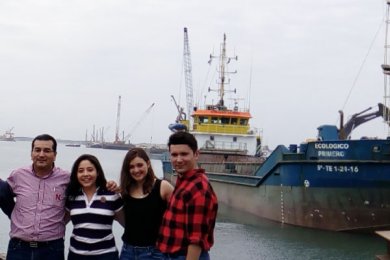 Visita de Negocios Internacionales a la ampliación del Puerto de Veracruz
