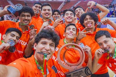 Leones Conquistan el Tercer Lugar Nacional en Voleibol