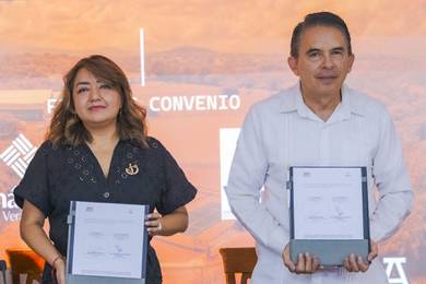 Firma de convenio con el OPLE Veracruz