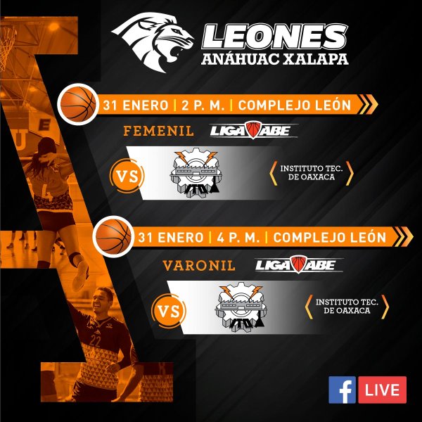 Jornada Doble de Básquetbol ABE: Femenil y Varonil