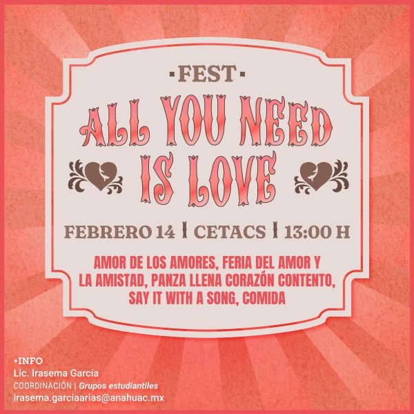 All You Need is Love Fest