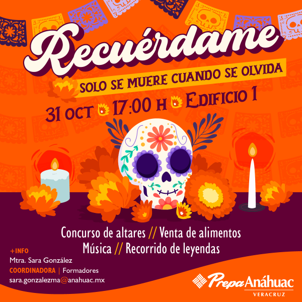 Recuérdame: Celebración de Día de Muertos