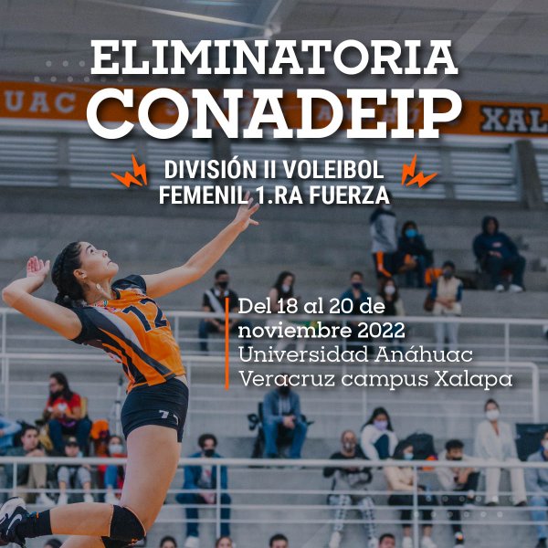 Eliminatoria CONADEIP División II de Voleibol Femenil Primera Fuerza
