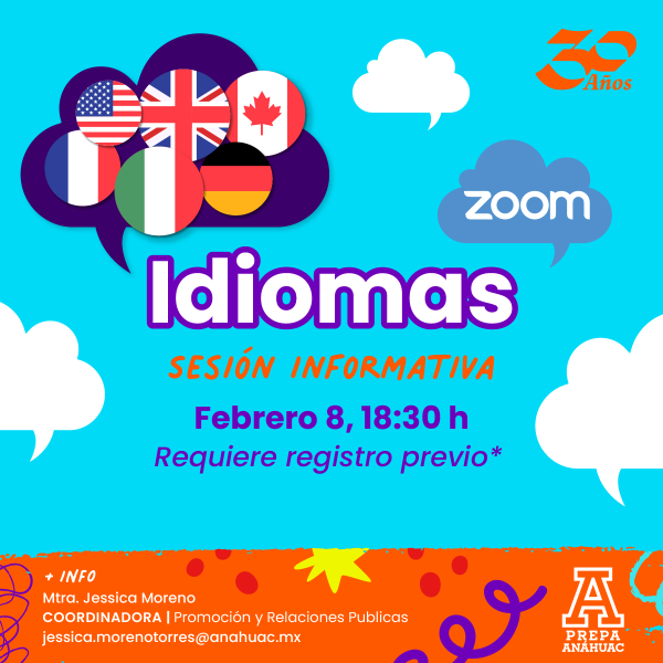 Sesión Informativa: Idiomas