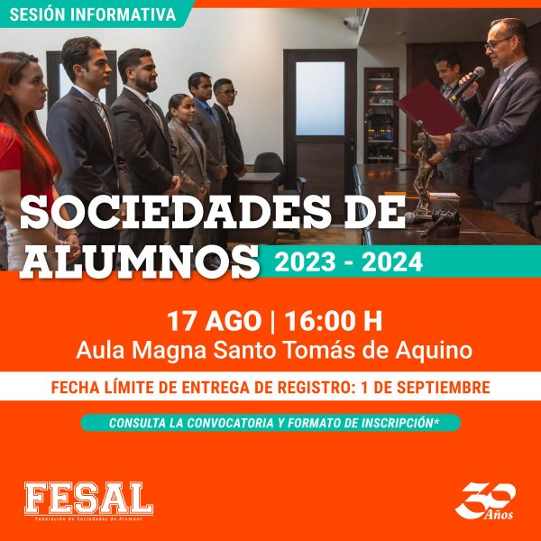 Sociedades de Alumnos 2023-2024