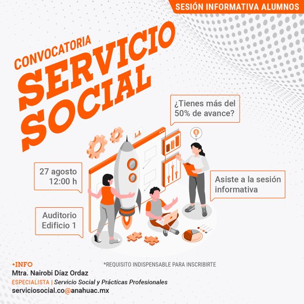 Servicio Social: Sesión informativa