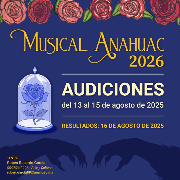 Audiciones Musical Anáhuac 2026
