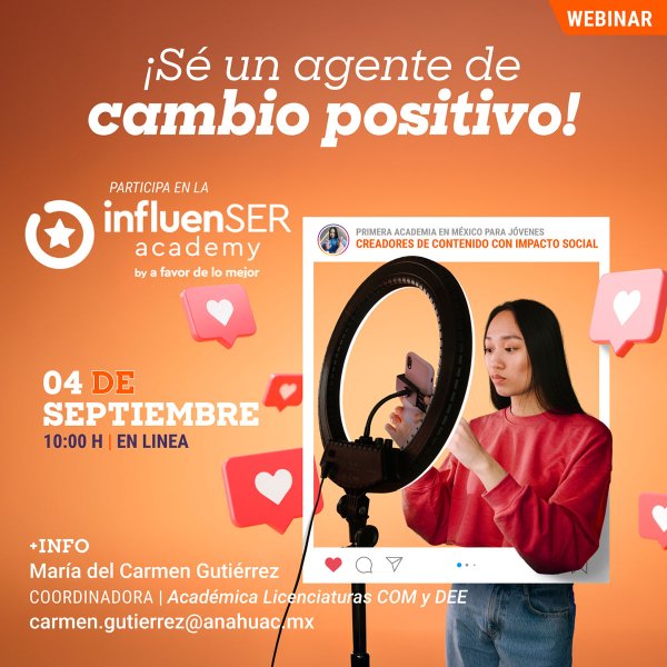 InfluenSER Academy: Webinar