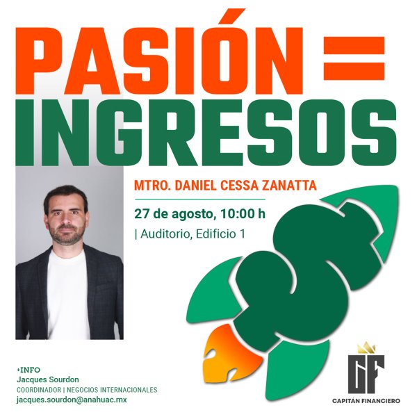 Pasión = Ingresos: Conferencia Magistral