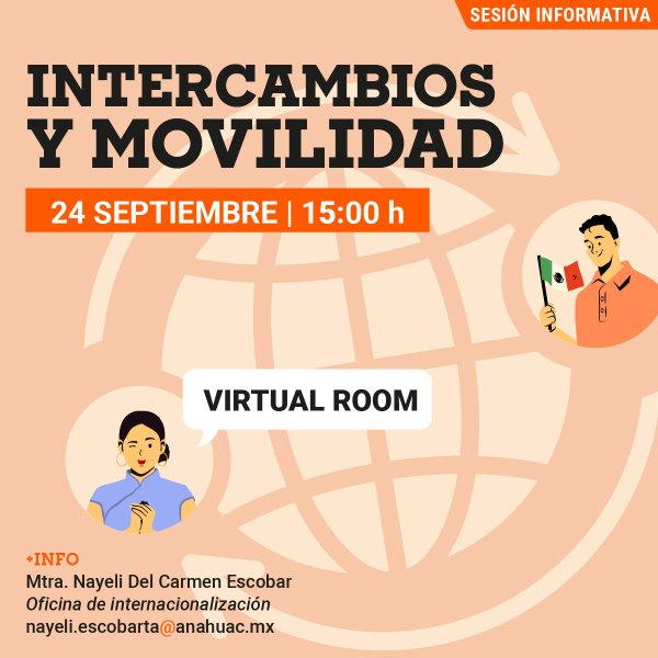 Intercambios y Movilidad: Sesión Informativa
