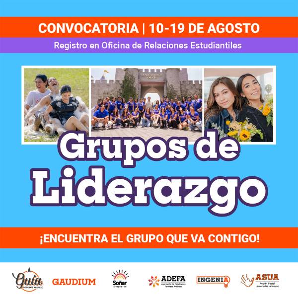 Convocatoria: Grupos de Liderazgo