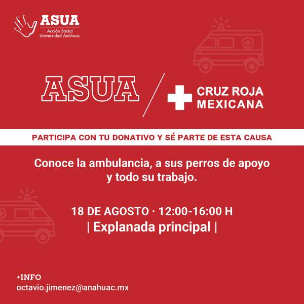 ASUA x Cruz Roja