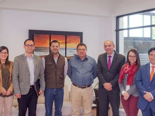 Visita de Juan Nicolás Callejas Roldán