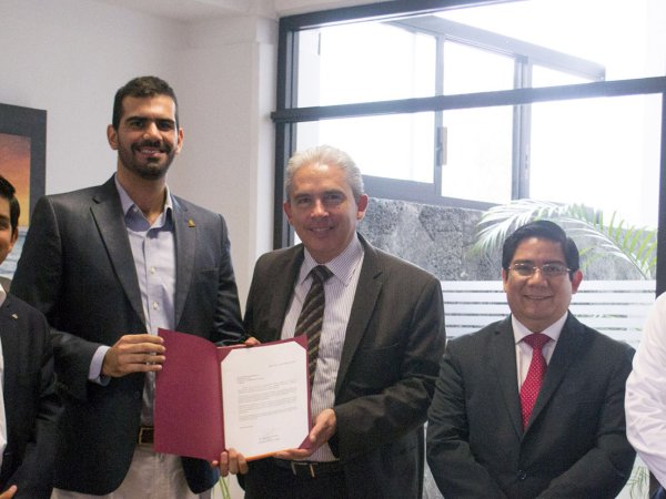 Visita del Presidente de COPARMEX Jóvenes
