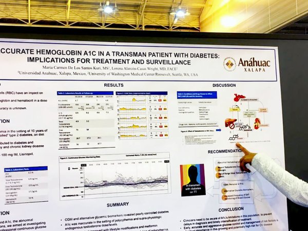 Alumna de Medicina nos representa en Congreso de Endocrinología en New Orleans, Estados Unidos